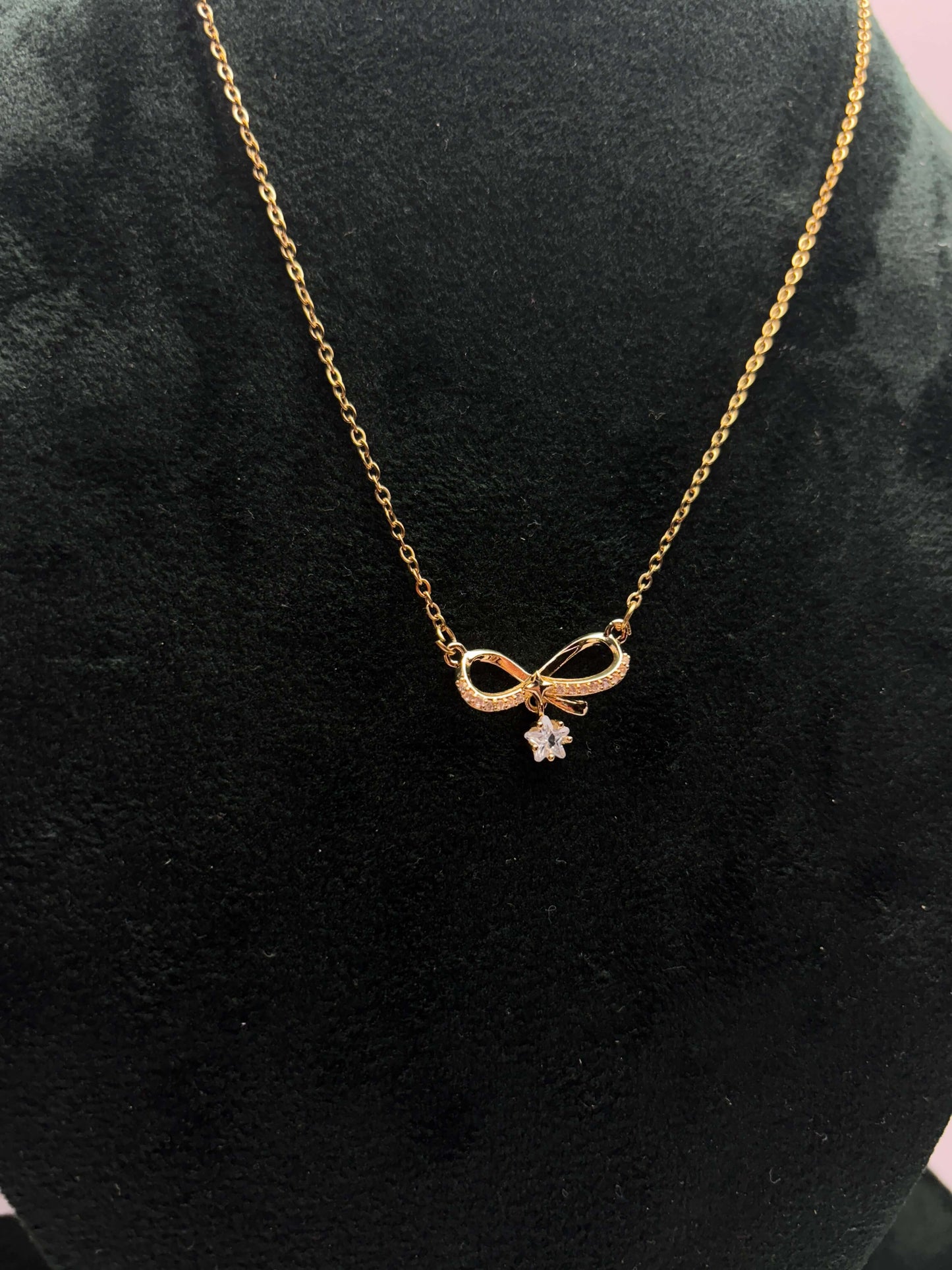 Golden Infinity necklace