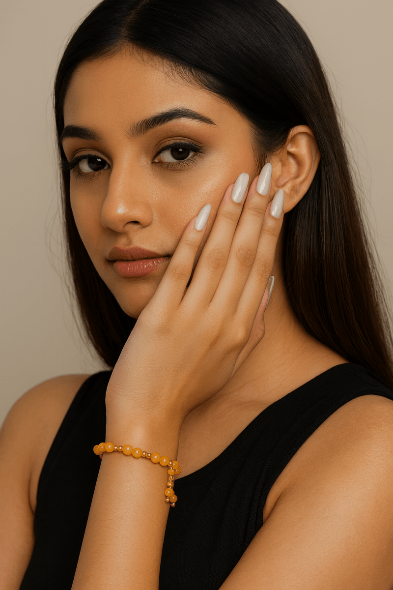 Colorful Beaded Bracelet – Stretch Bracelets, Stackable Gift. | AureyaGoldbeaded braceletboho braceletcolorful bracelet