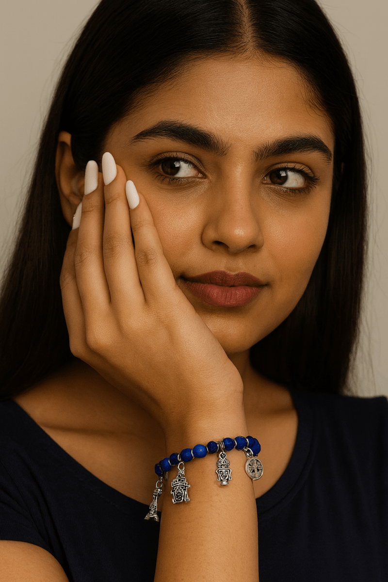 Symbolic Charms Bracelets - Colorful Boho Beaded Jewelry for Women | AureyaBlueaccessories for womenbeaded bracelet