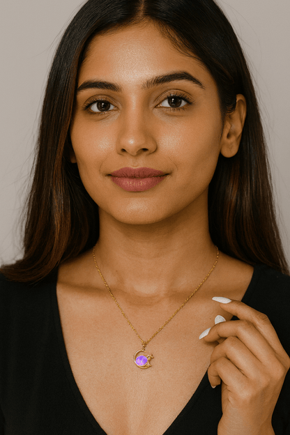 Luxury Star Crystal Gold Chain Necklace – Women's Elegant Jewelry | AUREYAAUREYA FASHION