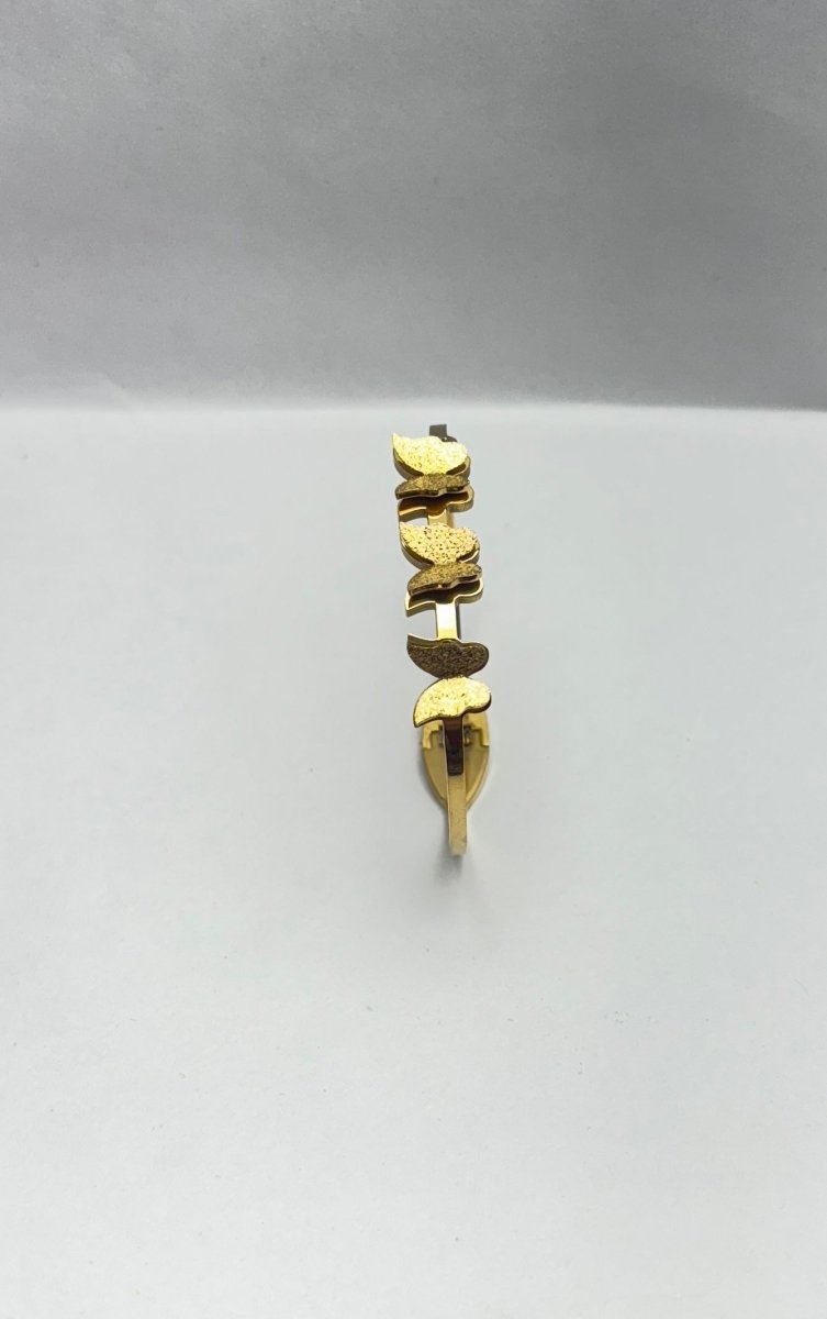 Golden Butterfly Bangle Set - Premium Fashion Bracelet Gift for Her | AUREYAAUREYA FASHIONaffordable jewelryanniversary gift